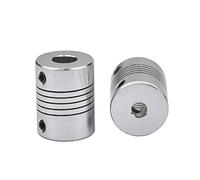 Giunti flessibili da 10 pezzi, dimensioni 5/6 .35 8 10 12 mm, diametro esterno 25 mm, lunghezza 30 mm, utilizzati principalmente for collegare motori, giunti passo-passo e così via(8x8)