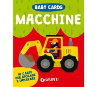 Giunti GNT55066A Baby Cards - Macchine