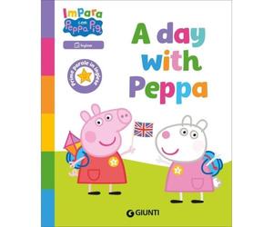 Giunti GNT57405A Impara con Peppa - A Day with Peppa