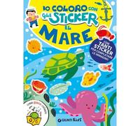 Giunti GNT58371A Io Coloro con gli Sticker - Il Mare