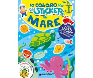 Giunti GNT58371A Io Coloro con gli Sticker - Il Mare