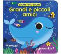 Giunti GNT59128A Grandi e Piccoli Amici -Scorri-Tira-Scopri