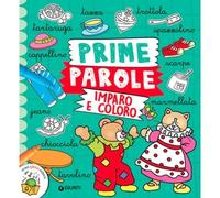 Giunti GNT84013Q Prime Parole Imparo e Coloro