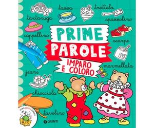 Giunti GNT84013Q Prime Parole Imparo e Coloro