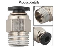 Giunti pneumatici Quick Connect 20 pezzi progettati per tubi filettati M10