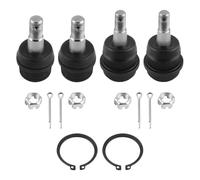 Giunti Sferici Del Braccio Di Controllo Compatibile Con Jeep Per Wrangler 2007-2017 Kit Giunto Sferico Superiore E Inferiore Per Auto K3134 K3185 Giunto Sferico Sospensione