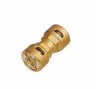 Giunto a doppio innesto tubi rame climatizzatore 2 pz. 1/4" condizionatore.