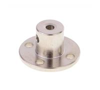 Giunto a flangia per albero, Giunto flangiato rigido in acciaio galvanizzato ad alta durezza da 3-14 mm Guida motore Cuscinetto asse albero(14mm 2PCS)