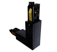 Giunto a L Novalux per binari L 68 mm nero 106714.02