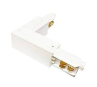 Giunto a L per binari standard Ilmas polarità esterna bianco