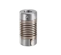 Giunto a molla Accoppiamento a molla Encoder Servomotore passo-passo Elastico Filettatura a coppia elevata Avvolgimento flessibile(D26L50 12x15mm)