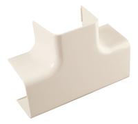 Giunto a T per canale 80 mm x 60 mm avorio 1 pz Avorio