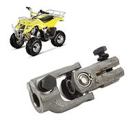 Giunto a U per Sterzo, Giunto Universale Albero dello Sterzo in Lega Acciaio 30T 14mm, Giunto a Snodo dello Sterzo per Impieghi Gravosi per Go Kart, ATV, UTV