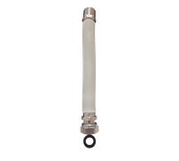Giunto Acqua Flessibile per Caldaia MF 1/2 e 3/4 Rivestito Bianco Estensibile Lunghezze da 130 a 420 mm Resistente Alte Temperature Guarnizioni Incluse size:MF 3/4' 220x420mm