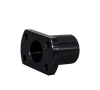 Giunto ad albero con flangia L'albero con flangia tonda a manica lunga supporta i componenti di automazione del movimento lineare 3/4/5/6/8 pollici(DHRJQ-OVAL,6-12-15 3pcs)