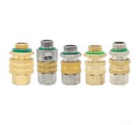 Giunto ad alta pressione per spruzzatore e tubo da giardino, connettore per tubo di uscita dell'acqua in rame e acciaio inossidabile, 35 mm/42 mm/39 mm/44 mm (5)