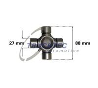 Giunto albero di trasmissione 02.34.044 TRUCKTEC AUTOMOTIVE per MERCEDES-BENZ