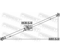 Giunto albero di trasmissione ASH-GJ2 FEBEST per HONDA MAZDA