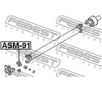 Giunto albero di trasmissione ASM-91 FEBEST per MITSUBISHI L 300 III Autobus