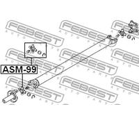 FEBEST Giunto albero trasmissione
