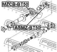 Giunto albero di trasmissione ASMZ-BT50 FEBEST per MAZDA NISSAN