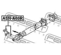 Giunto albero di trasmissione ASN-A60R FEBEST per CADILLAC CHEVROLET TOYOTA FORD