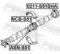 FEBEST ASN-S51 Giunto albero trasmissione