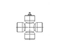 Giunto, albero di props GKN U 166