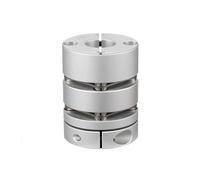 Giunto albero motore passo-passo 1 pz Giunto Doppio D39L50mm diametro interno: 8/9/10/12/14/16/19mm D39L50(15X15)