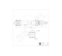 Giunto Albero Trasmissione Anteriore per Daihatsu Terios 3714087404 37140B4020