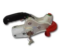 GIUNTO ALKO AK 301 IN GHISA ATTACCO DA 50 MM CON KIT LUCCHETTO ANTIFURTO