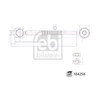 FEBI BILSTEIN 184258 Snodo assiale