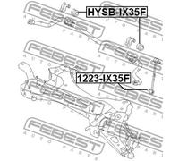 FEBEST 1223-IX35F Bielletta barra stabilizzatrice