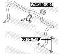 FEBEST 2323-T5F Bielletta barra stabilizzatrice