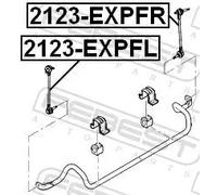 FEBEST 2123-EXPFR Bielletta barra stabilizzatrice