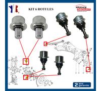 Renault Cognac Giunto Sospensione Sinistra + Destra per Clio Megane III 2,0 16V Sport 197 200