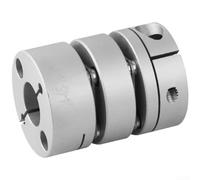 Giunto CNC per Zero Backlash High Torque 36NM Hard Anodizzato | Lega di alluminio 6061 per accoppiamento CNC senza gioco con finitura anodizzata dura e capacità di coppia 36 NM per