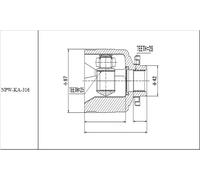 GIUNTO CV INTERNO DESTRO KIA SORENTO I/II 2000-