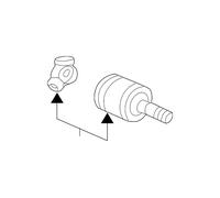 Giunto Cv Interno Honda Originale 44310-S5D-A31