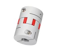 Giunto D50L55 prugna Albero motore Servomotore passo-passo Vite Giunti elastici flessibili 12 a 32 mm 12/12,7/14/16 mm(14X14)