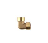 Giunto di accoppiamento, raccordo for tubo in ottone a gomito da 90 gradi con filettatura maschio-femmina 1/8" 1/4" 3/8" 1/2" 3/4" Qian Grove(M BSP3I4 M BSP1I2)
