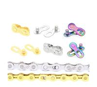 Giunto di collegamento per catena da bicicletta, Catena for bicicletta a sgancio rapido for catene da 6-12 velocità multicolore(1pair 6-7-8 Speed)