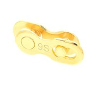 Giunto di collegamento per catena da bicicletta, Maglia rapida for catena da bicicletta 6 a 12 velocità for bici strada e mountain bike, multicolore(9s Golden)