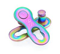 Giunto di collegamento per catena da bicicletta, Maglia rapida for catena da bicicletta 6 a 12 velocità for bici strada e mountain bike, multicolore(9s Multi)