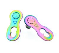 Giunto di collegamento per catena da bicicletta, Maglia rapida for catena da bicicletta 6 a 12 velocità for bici strada e mountain bike, multicolore(6 7 8s Multi)