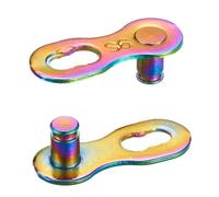 Giunto di collegamento per catena da bicicletta, Maglia rapida for catena da bicicletta for mountain bike strada 6/7/8/9/10/11 velocità colorata(9S)