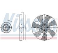 Giunto di collegamento, Ventilatore radiatore per MERCEDES-BENZ VW CRAFTER 30-35