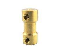 Giunto di precisione, 1 pz 2 mm/2,3 mm/3 mm/3,17 mm/4 mm/5 mm/6 mm giunto flessibile for albero motore in ottone connettore di trasmissione del motore(3mm-4mm)
