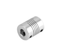 Giunto di precisione, 1 pz D18L25 Giunto elastico in lega di alluminio Vite di avvolgimento Encoder motore Foro interno 3 mm 4 mm 5 mm 6 mm 7 mm 8 mm 10 mm 6,35 mm(3x5)
