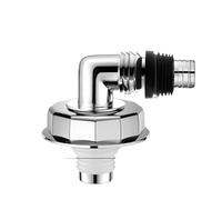 Giunto di scarico a pavimento for lavatrice, connettore for tubo a doppio scopo, adattatore universale for flessibile for lavastoviglie, strumento for trappola smaltimento(Bend)